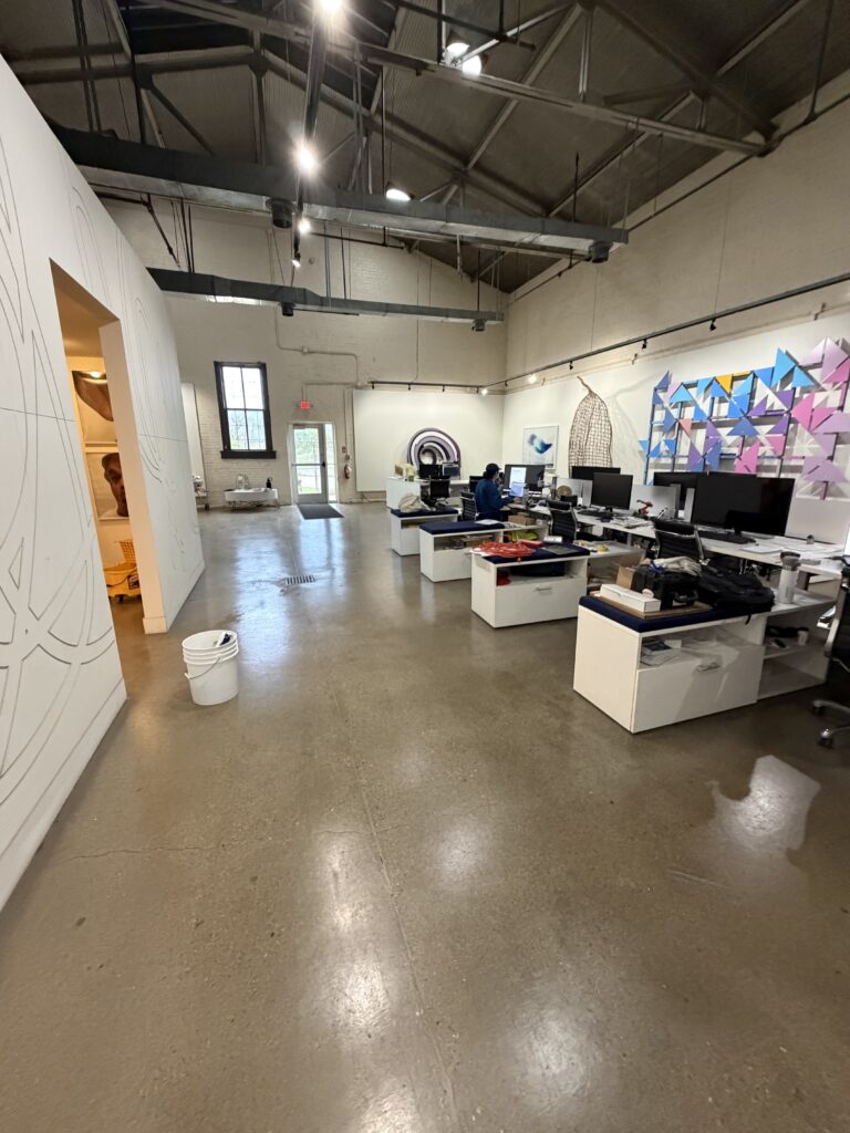 Commercial Cleaning in a Warehouse